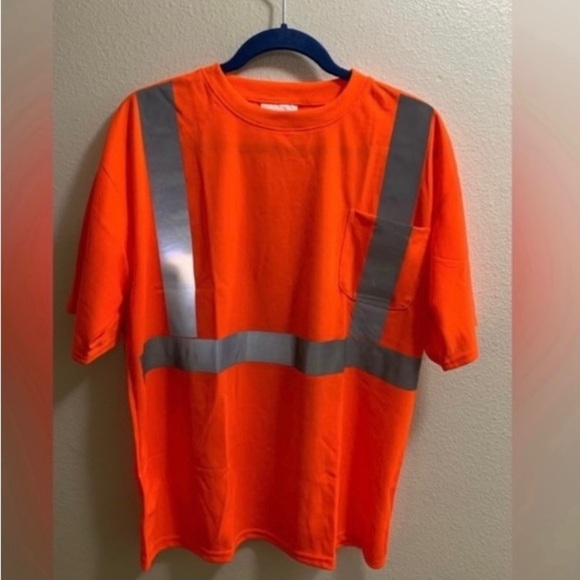 Cordova Safety Products-Men’s Size XL Orange Shirt Reflective Tape-Construction - Picture 1 of 5